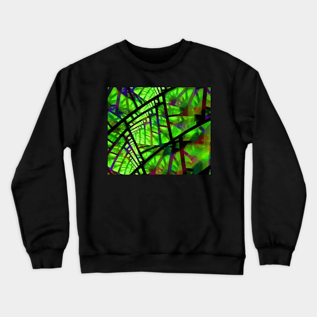 Colors harmonic drawing Crewneck Sweatshirt by daghlashassan